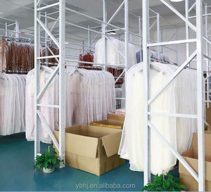 Scaffalatura Pieghevole Yunbang per Magazzino, 3/4/5 Ripiani, Senza Bulloni, in Acciaio, Protezione Anticorrosione, Design Impilabile e Regolabile - Product Image 2