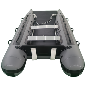 Bateau pneumatique catamaran de <span class=keywords><strong>420</strong></span> cm, 30 CV, en PVC de 0,9 mm, pliable, stable, pour la pêche en lacs et rivières - Product Image 3