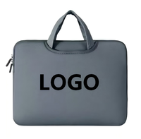 Sac de protection portable en tissu pour ordinateur portable MacBook, étui antichoc personnalisé avec fermeture éclair, vente en gros de mode