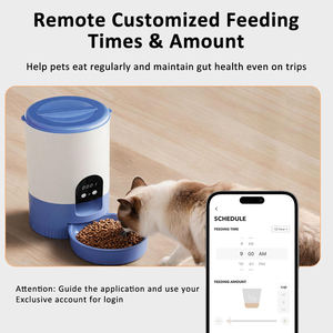 Comedero Automático Inteligente para Mascotas con Control por Aplicación WiFi, Dispensador de Comida de Plástico de 3L con Temporizador para Perros y Gatos - Product Image 3