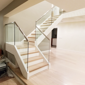 WANJIA Nội Thất Wrought Sang Trọng Tay Vịn Không Gỉ Thiết Kế Trung Tâm Mua Sắm Tay Vịn Lan Can - Product Image 2