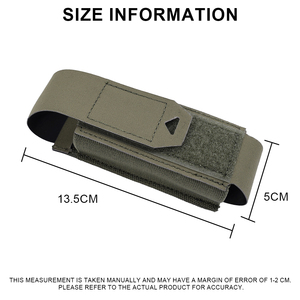 Pochette tactique fonctionnelle pour chargeur simple 556 M4, porte-chargeur vert Ranger, pochette tactique pour chargeur à rabat détachable - Product Image 6