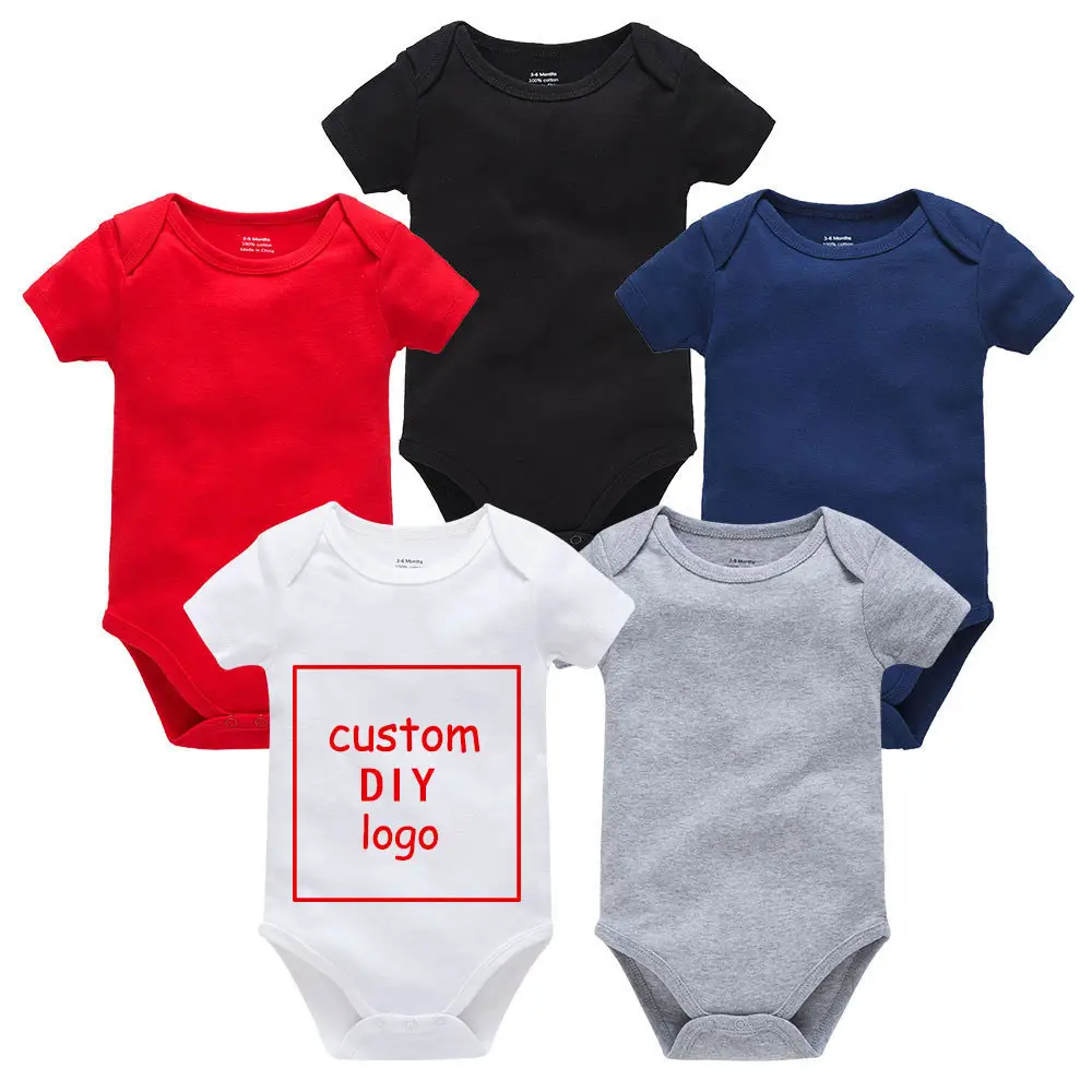 Hochwertige 0-12 Monate Säugling und Kleinkind Baby Stram pler Bodysuit 100% Polyester Sublimation Rohlinge Baby Onesie für Mädchen Jungen