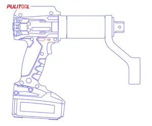 800Nm Cordless Lithium Battery Rechargeable Torque Wrench Nut Runner