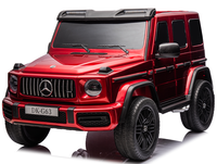 Voiture à pédales pour enfants WDDK-G63, unisexe, 4 roues, en plastique PP/ABS, avec musique, télécommande, moteur 35W*2, batterie 12V 10AH, pour les enfants de 2 à 4 ans et de 5 à 7 ans
