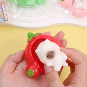 Creative Cute Fruit Cute Grain <b>Small</b> Animal Figurines Micro-landscape DIY Decorations <b>Blind</b> Bag Accessories Resin Craft - Product Image 4