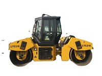 Nouvelle rouleuse vibrante à double tambour LTC210 de 10 tonnes, machine de nivellement et de compactage, moteur hydraulique complet