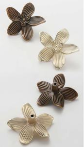 Maniglie Vintage a Petalo con Foro Singolo - Maniglie Creative in Lega di Zinco Stile Antico di Lusso in Bronzo/Ottone <span class=keywords><strong>per</strong></span> <span class=keywords><strong>Mobili</strong></span> e Cassetti - Product Image 5