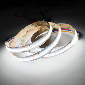 แถบไฟ <span class=keywords><strong>LED</strong></span> 5in1 rgbww <span class=keywords><strong>RGB</strong></span> CCT <span class=keywords><strong>RGB</strong></span> + W + WW สีแดงเขียวน้ำเงินขาวอบอุ่น24V 840ชิปเปลี่ยนสี fcob <span class=keywords><strong>DMX</strong></span> <span class=keywords><strong>RGB</strong></span> cob - Product Image 3