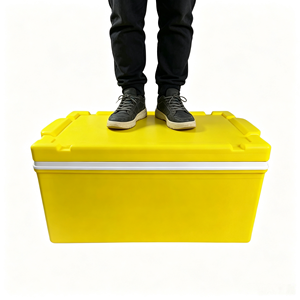 Contenedor de Transporte de Sushi Aislado Profesional de 22L, Caja Bento <span class=keywords><strong>Japonesa</strong></span>, Moldeado por Inyección en PP, para Logística de Catering - Product Image 3