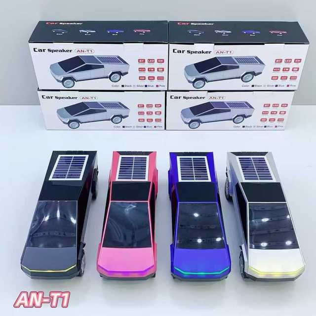 T1 Solar Portable Speaker, Multi-function Portable Miniature Radio Card Speaker