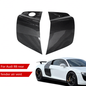 ช่องระบายอากาศด้านข้างสำหรับ Audi R8 V10 ปี 2008-2015 แบบ OEM คาร์บอนไฟเบอร์ อุปกรณ์ตกแต่งรถยนต์ - Product Image 1