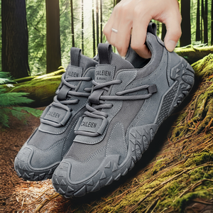 Chaussures de randonnée confortables, respirantes, légères, tendance automne, couleur unie, doublure en mesh, semelle en caoutchouc - Product Image 2