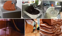 Redwillowtree Melt Mini Schokoladen-Temperiermaschine 220V/110V 1 Jahr Garantie Einfach zu Bedienen Formgebung Temperieren Füllen