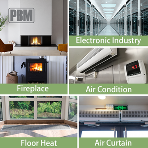 Ventilatore a Flusso Incrociato <span class=keywords><strong>Serie</strong></span> 100MM 230V EC con Cuscinetti a Sfera, Pale in Lega di Alluminio, Flusso d'Aria 1200 M3/H, Pressione Statica 59 Pa, Ventilatore OEM - Product Image 4