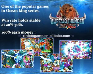 Ocean King 3 Plus Machine de jeu de pêche à pièces pour 10 joueurs et Thunder Caractéristiques Table de poisson divertissante - Product Image 2