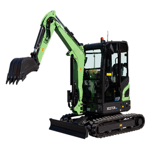 Nouvelle mini-excavatrice électrique XE27CREV, excavatrice hydraulique à émissions zéro pour les travaux urbains, de jardinage et agricoles - Product Image 3