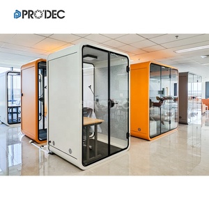 Văn phòng hiện đại Pod công việc tư nhân hộp dễ dàng cài đặt văn phòng gian hàng EcoFriendly cuộc họp gian hàng cách âm Pod - Product Image 2