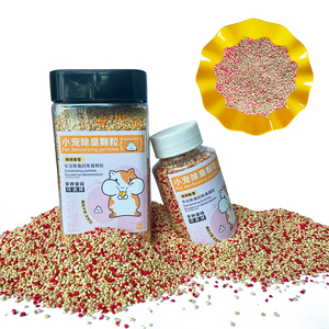 Deodorante per animali in bottiglia con granuli profumati di pannocchia di mais deodorante per animali domestici coniglio Totoro criceto stuoia - Product Image 1