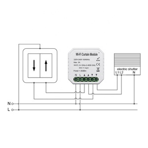 Zigbee de sombra solución inteligente Zigbee 3,0 doble interruptor de relé Tuya <span class=keywords><strong>App</strong></span> en la pared controlador funciona con Alexa. - Product Image 3