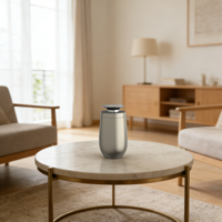 Nouveau diffuseur d'arômes purificateur d'air sans eau portable pour la maison, fonctionnant sur piles, 10 ml, rechargeable par USB, contrôlé par application, en aluminium