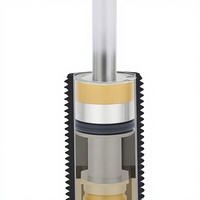 Amortisseur hydraulique réglable AD1412 AC2020, amortisseur pneumatique à huile pour cylindre à air série RBC 0806 1008