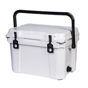 กล่องเก็บความเย็นแบบแข็ง 55QT สำหรับแคมป์ปิ้งกลางแจ้ง ทำจากพลาสติกฉีดขึ้นรูป พร้อมฉนวนกันความร้อน - Product Image 4