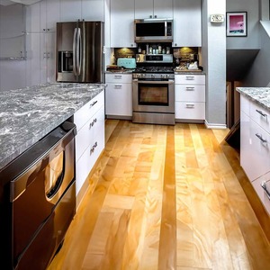 Meubles de <span class=keywords><strong>cuisine</strong></span> Prima Modern Slim Shaker Style, armoires de <span class=keywords><strong>cuisine</strong></span> en bois massif à cadre étroit avec plan de travail en quartz - Product Image 3