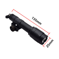 Pointeur laser rouge/vert/bleu PEQ15 avec lumière blanche IR et lumière de remplissage IR, lampe torche LED M600C, interrupteur à pression (SF+2.5)Combo