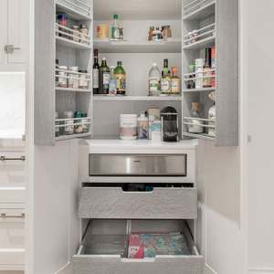 Armoires de cuisine modernes en érable, meubles de cuisine, ensembles d'armoires de cuisine en bois massif - Product Image 5