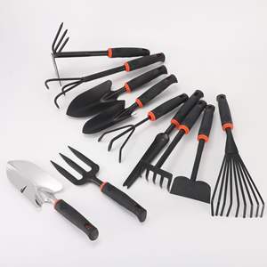 Garden Hand Tools Set 12 Pc Aluminum Alloy Durable Shovel Rake Fork For Outdoor <b>Plant</b> Care And <b>Soil</b> Work - Product Image 1