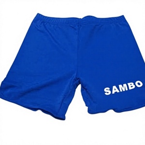 Pantalones Cortos de Sambo para Hombre, de Algodón de Alta Calidad, Rojos y Azules, Transpirables, de Secado Rápido y Resistentes al Encogimiento - Product Image 4