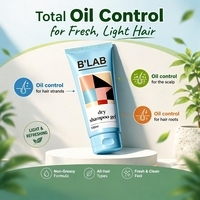 Gel Shampooing Sec Sans Rinçage OEM/ODM au Zinc PCA et Niacinamide : Absorbe l'Excès de Sébum, Rafraîchit les Racines, Redonne du Volume et de l'Éclat à Tous Types de Cheveux