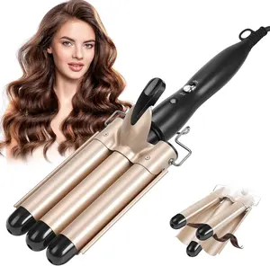 Snelle Verwarming Verwisselbare Styler 5 In 1,1 Clip Haar Ijzeren Krullen Anti-Broei Haar Krultang Professionele Haar Krultang Set