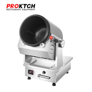 Marmite automatique Robot de cuisine intelligent <span class=keywords><strong>Wok</strong></span> 8000W Restaurant 380V Tambour Machine de cuisson - Product Image 1