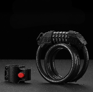 Offre Spéciale serrure été cyclisme accessoires Portable mot de passe à cinq chiffres audacieux étanche enfants vélo combinaison - Product Image 2