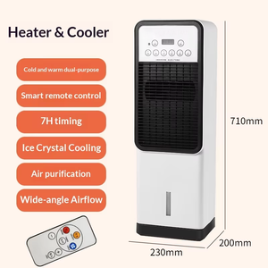 Ventilateur rafraîchisseur d'air portable, ventilateur de refroidissement par <span class=keywords><strong>eau</strong></span>, climatiseur évaporatif, ventilateur puissant pour la maison, le dortoir et l'usage industriel - Product Image 2