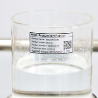 Unité de filtration sous vide en verre borosilicate résistant aux produits chimiques avec flacon pour équipement de filtration de laboratoire