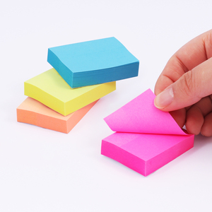 Set di adesivi a colori Foska note note note blocco pagina di carta note adesive per la scuola in ufficio - Product Image 4