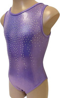 Justaucorps de gymnastique et de ballet Edrei violet brillant pour filles, tenue de performance, vêtements de danse pour enfants, scène et danse de salon, polyester respirant