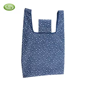 Personalizzazione pieghevole 210D oxford tessuto pubblicitario Shopping Bag agente di acquisto +