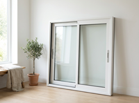 Fabrikpreis Schiebefenster Wasserdichtes Wohnfenster Doppelt Gehärtetes Glas Thermisches Aluminium-Schiebesystem Fenster