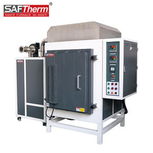 Egzoz gazı arıtma seramik sinterleme endüstriyel fırın ile seramik Debinding için 1700 ℃ kutu tipi kül fırını - Product Image 2