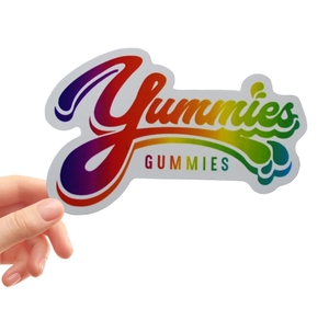 Promotional <b>Stickers</b> Free Sample Custom Printing Private logo Matte Gloss Vinyl Waterproof Die Cut <b>Sticker</b> - Product Image 1