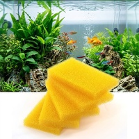 Éponge filtrante en PU réticulé Woxin 10~60PPI, feuille de mousse à cellules ouvertes, lavable, pour aquarium, biofiltre pour aquarium