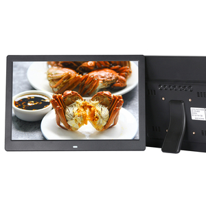 13 Inch Wifi Android USB Powered Advertising Player LCD Screen Monitor Digital Photo <b>Frame</b> with Clock Function - Product Image 5