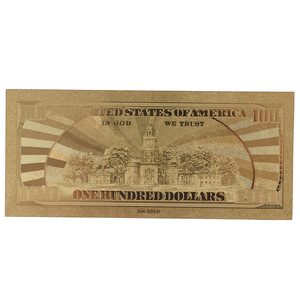 Dinero <span class=keywords><strong>de</strong></span> colección <span class=keywords><strong>de</strong></span> alta calidad, dinero <span class=keywords><strong>de</strong></span> aluminio dorado <span class=keywords><strong>de</strong></span> 24k, decoración <span class=keywords><strong>de</strong></span> billetes, 100 dólares - Product Image 2
