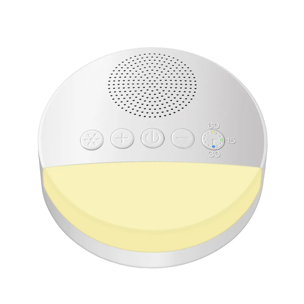 Rechargeable Soothing Sound Therapy Machine White Noise Generator Night Light Sleeping Aid Device Portable White Noise For Baby
