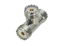 Fiche mâle UHF vers UHF/N et prise femelle Connecteur coaxial RF droit et à angle droit et de type T