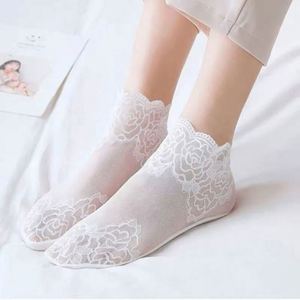 I-0034 Wholesale Spring Standard Breathable Sporty Quick Dry Short Ankle <b>Socks</b> Daily Use for <b>Women</b> Spandex/Nylon Fashionable - Product Image 4